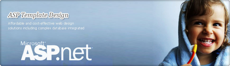 ASP Template Design, Dentist ASP Template Design