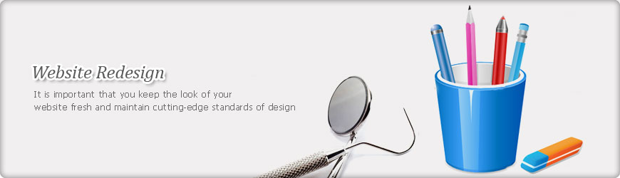 Dental Website Re-Design, PHP Web Development, Online Shopping Cart